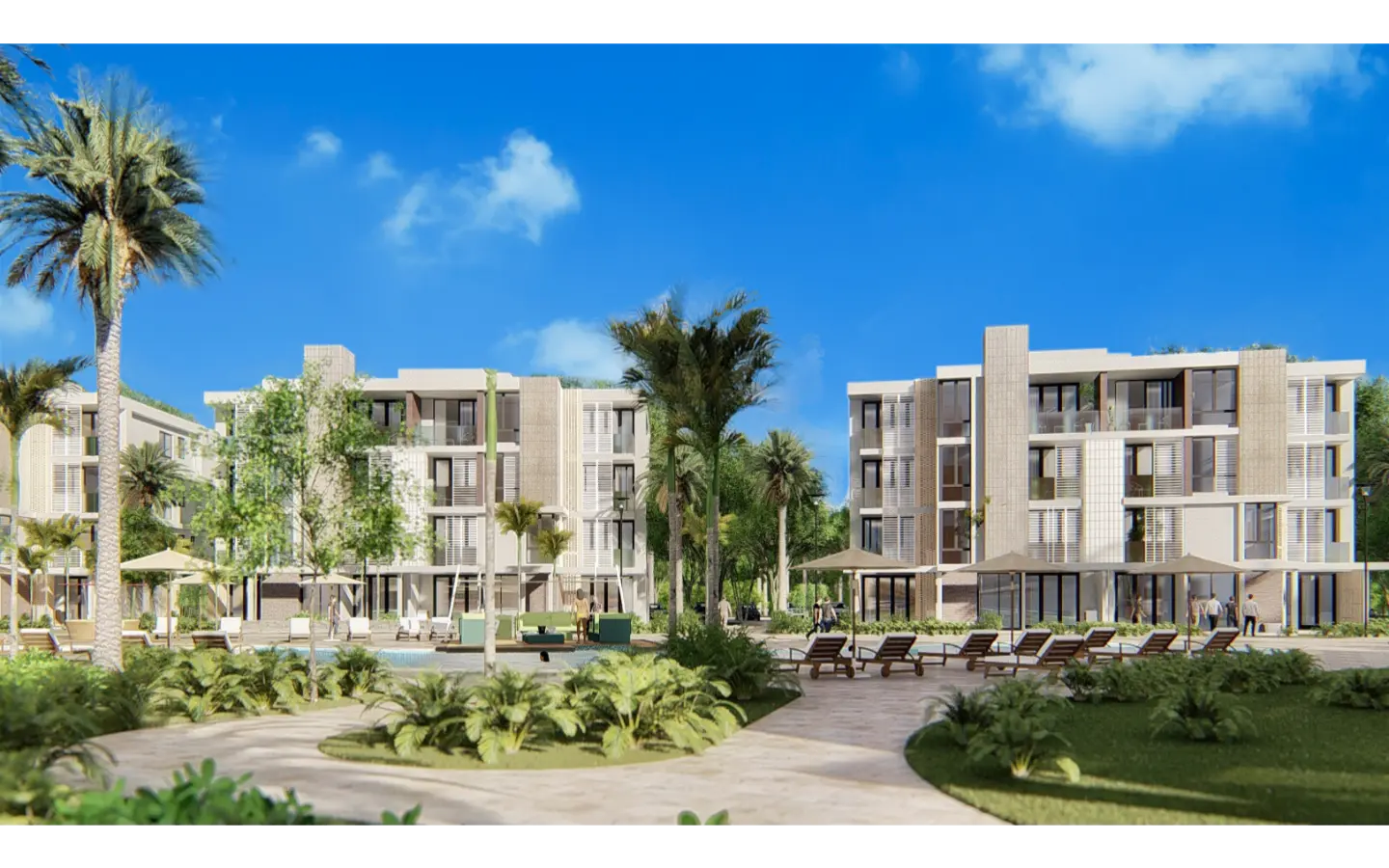 Residences at Vista Cana: Two-Bedroom Apartment for Sale in Punta Cana with Terrace
