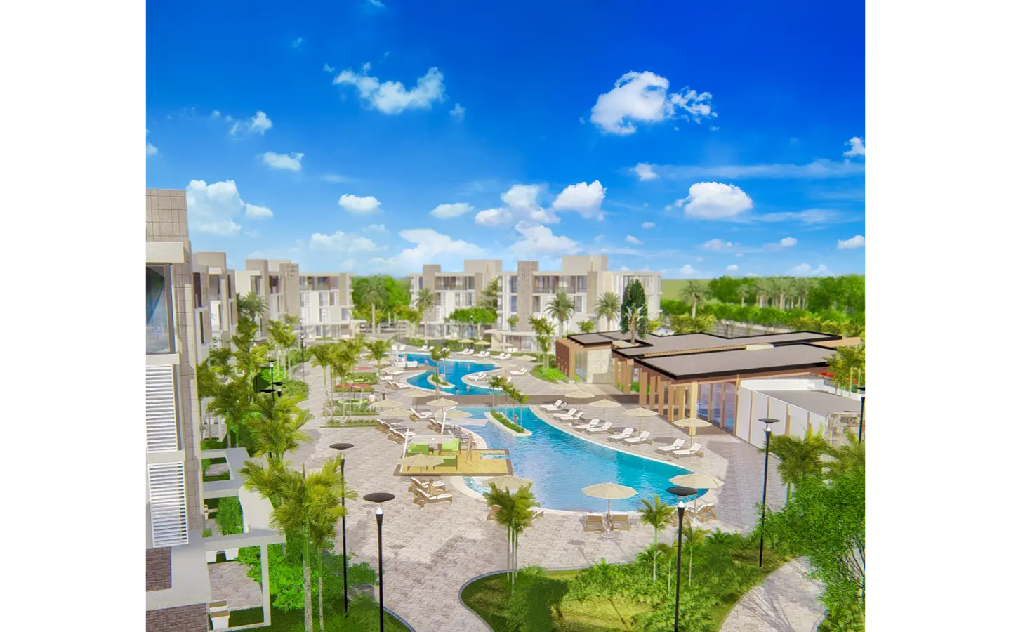 ID , Residences at Vista Cana Two Bedroom Apartment for Sale in Punta Cana with Terrace ()