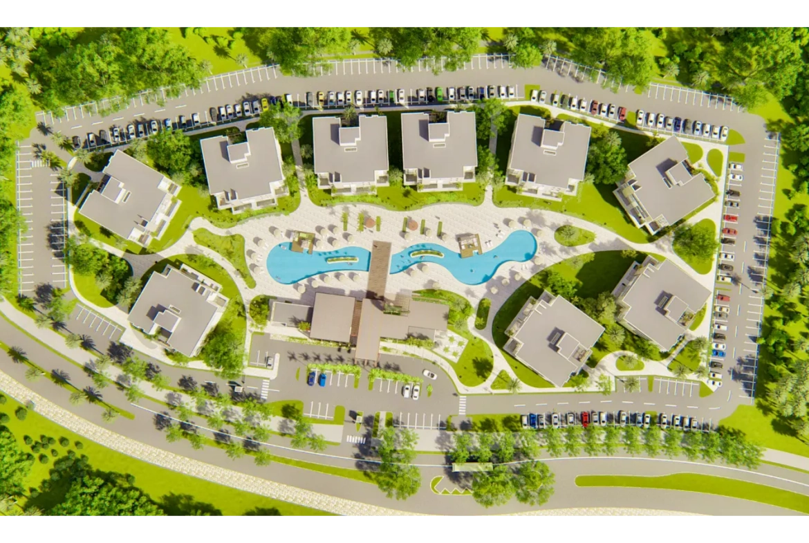 ID , Residences at Vista Cana Two Bedroom Apartment for Sale in Punta Cana with Terrace ()