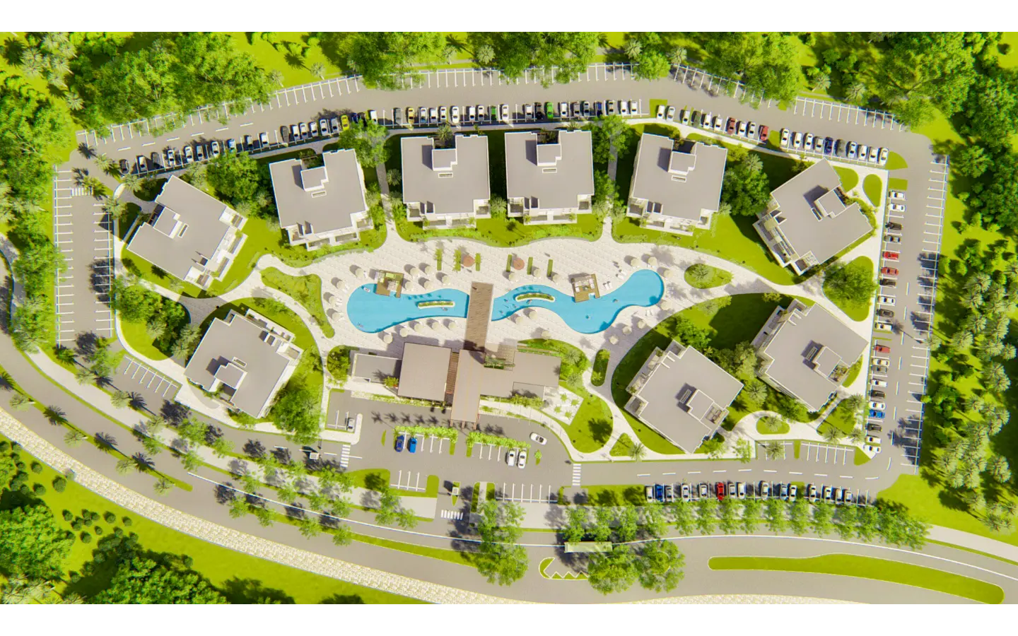 ID , Residences at Vista Cana Two Bedroom Apartment for Sale in Punta Cana with Terrace ()
