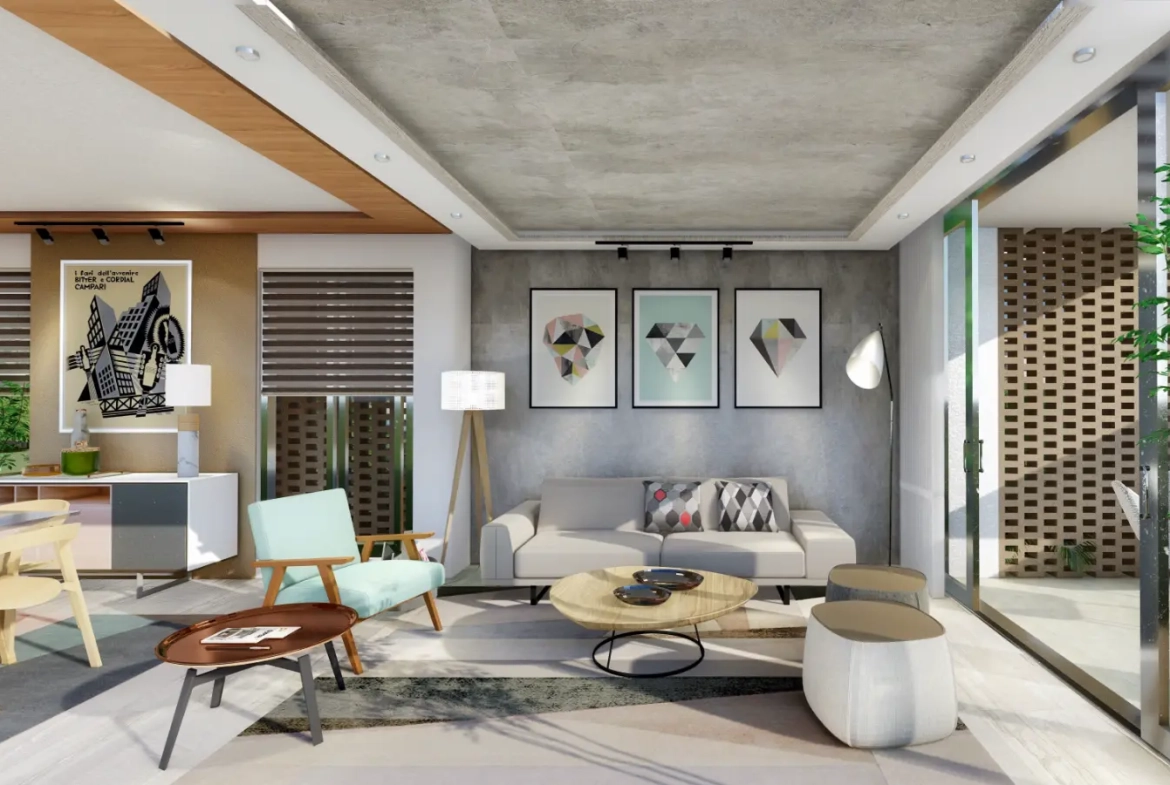 ID , Residences at Vista Cana Two Bedroom Apartment for Sale in Punta Cana with Terrace ()