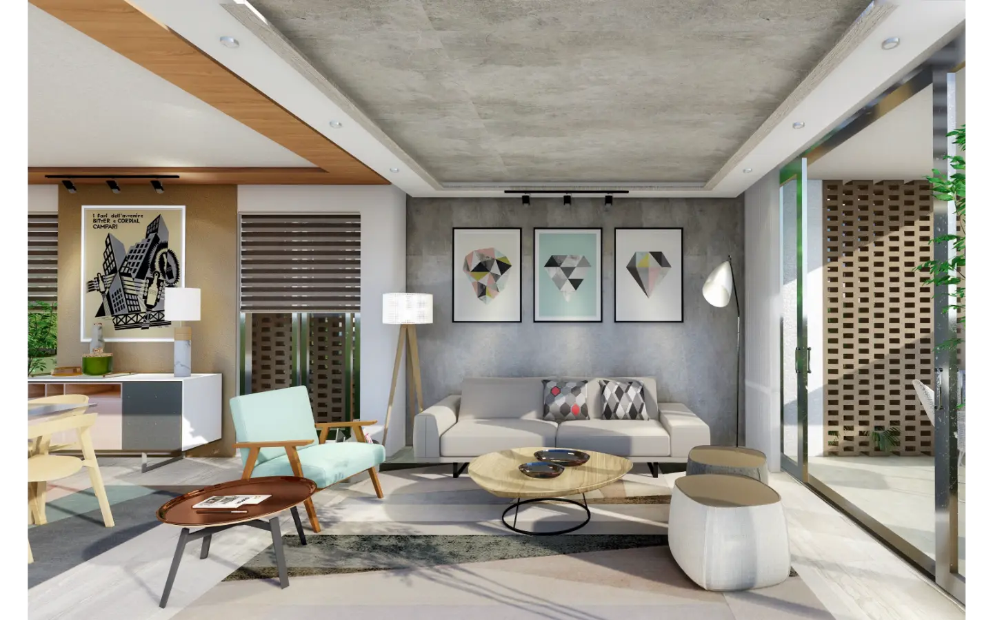 ID , Residences at Vista Cana Two Bedroom Apartment for Sale in Punta Cana with Terrace ()