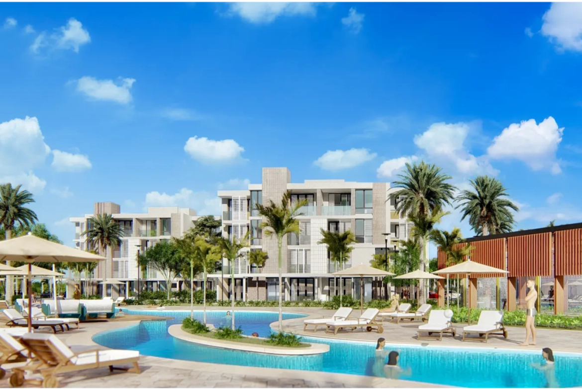 ID , Residences at Vista Cana Two Bedroom Apartment for Sale in Punta Cana with Terrace ()