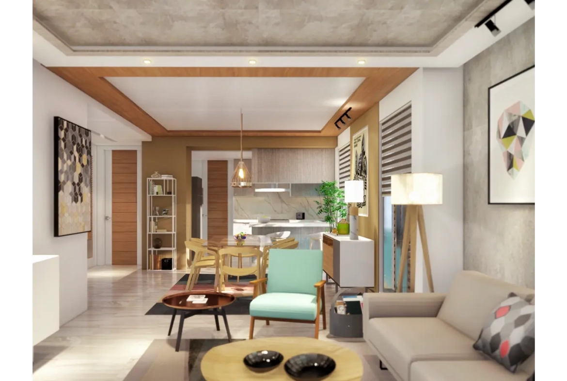 ID , Residences at Vista Cana Two Bedroom Apartment for Sale in Punta Cana with Terrace ()