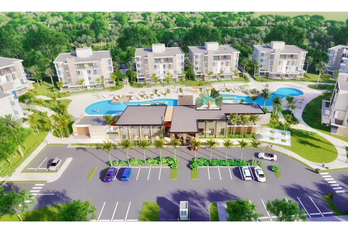 ID , Residences at Vista Cana Two Bedroom Apartment for Sale in Punta Cana with Terrace ()