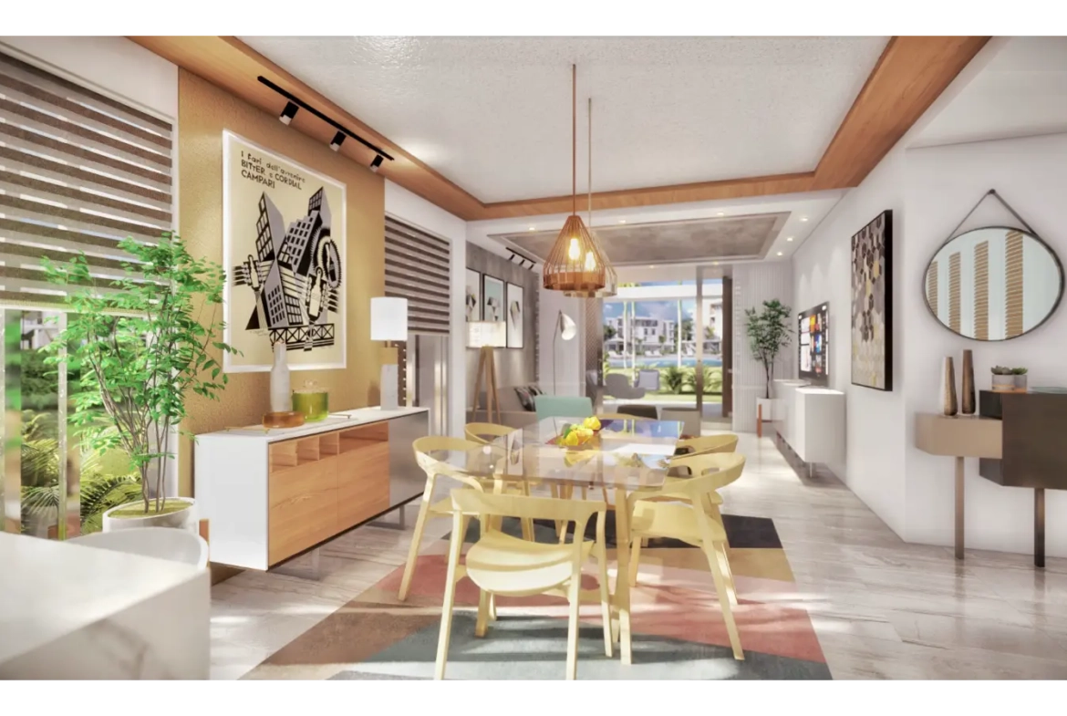 ID , Residences at Vista Cana Two Bedroom Apartment for Sale in Punta Cana with Terrace ()