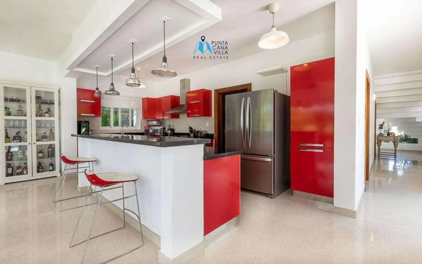 Cocotal Modern Five Bedroom Villa For Sale In Bavaro ()
