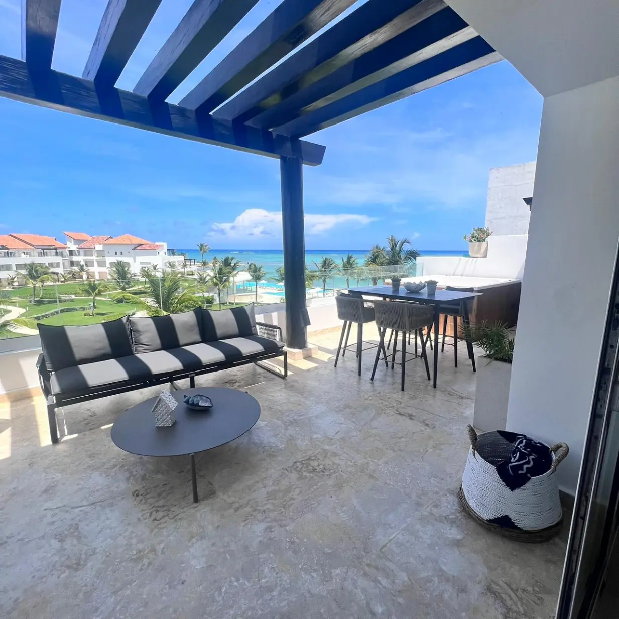 ID , Stunning Ocean View Two Bedroom Condo for Sale in Cap Cana, Punta Cana ()