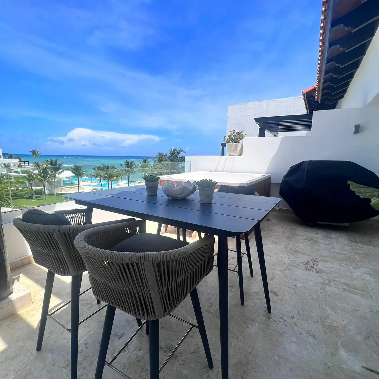 ID , Stunning Ocean View Two Bedroom Condo for Sale in Cap Cana, Punta Cana ()