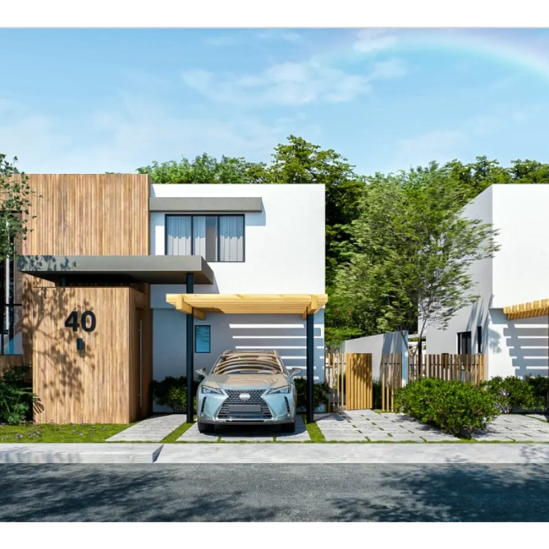 ID , Palmarena Residences Three Bedroom villa for Sale in Punta Cana with Terrace ()