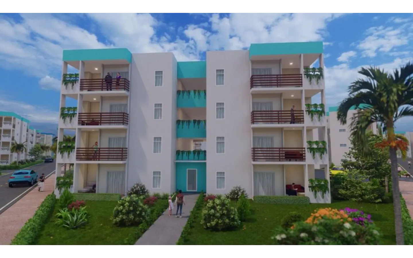 Serena Village: One-Bedroom Apartment for Sale in Punta Cana with Pool Area
