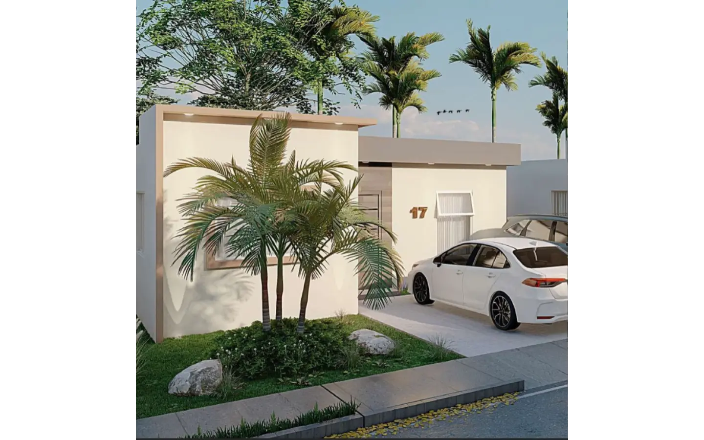 Katari Residences: Two-bedroom villa for sale in Punta Cana with Patio
