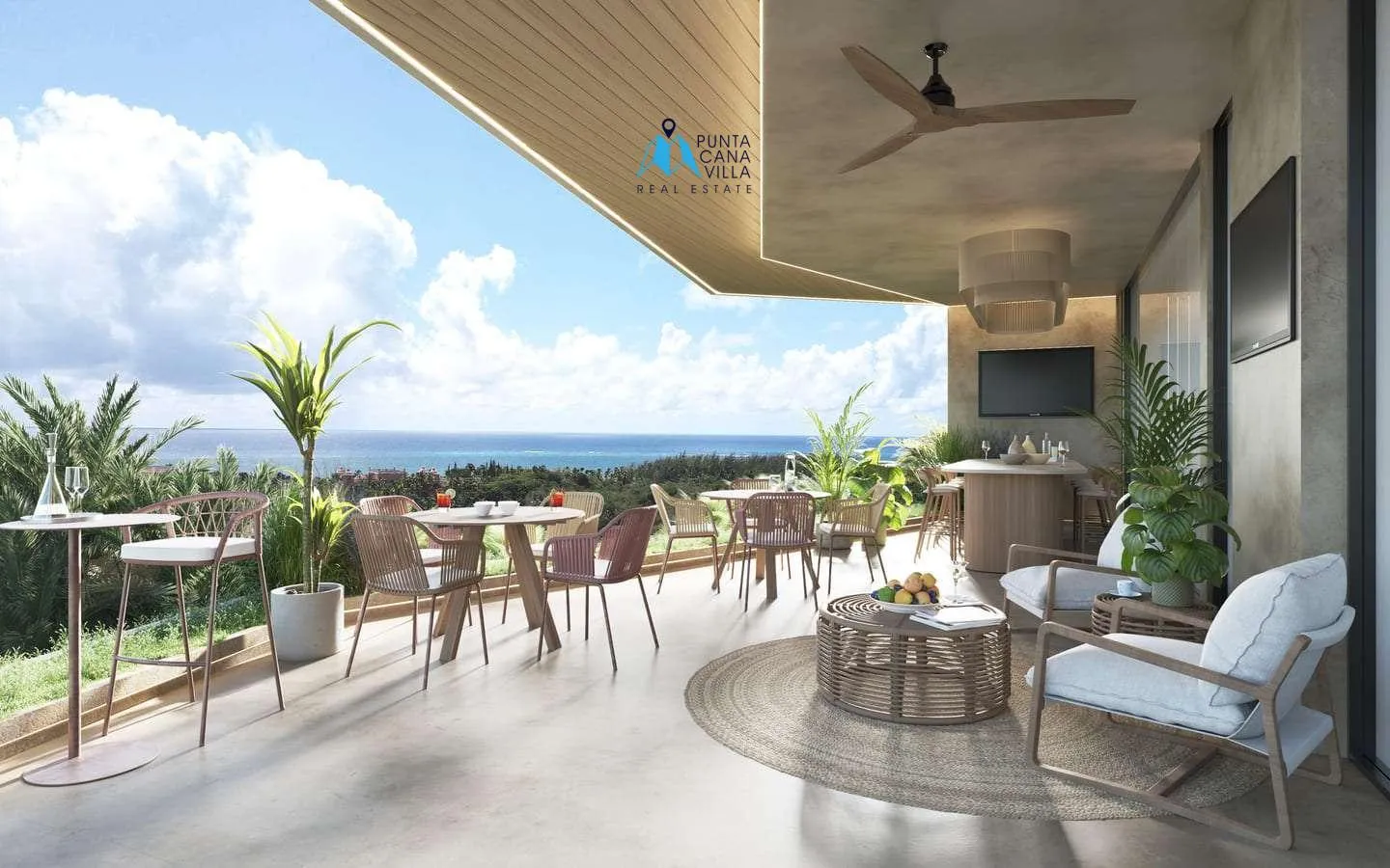 The Gem One Bedroom Penthouse For Sale In Cap Cana With Family Room ()
