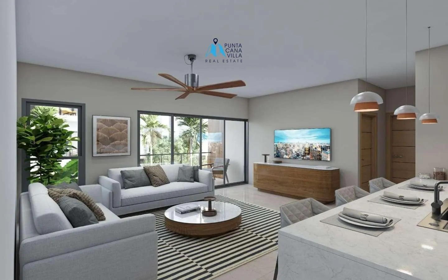 Pion Residences Two Bedroom Penthouse For Sale In Veron Punta Cana ()