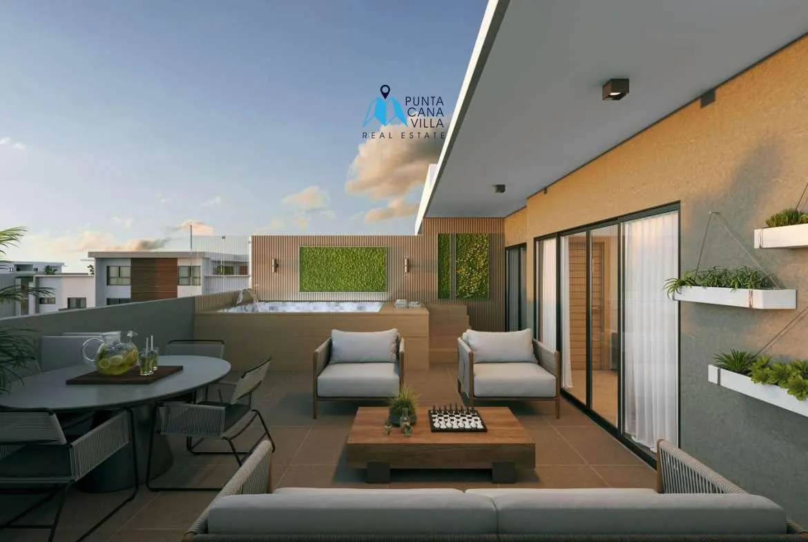 Pion Residences Two Bedroom Penthouse For Sale In Veron Punta Cana ()