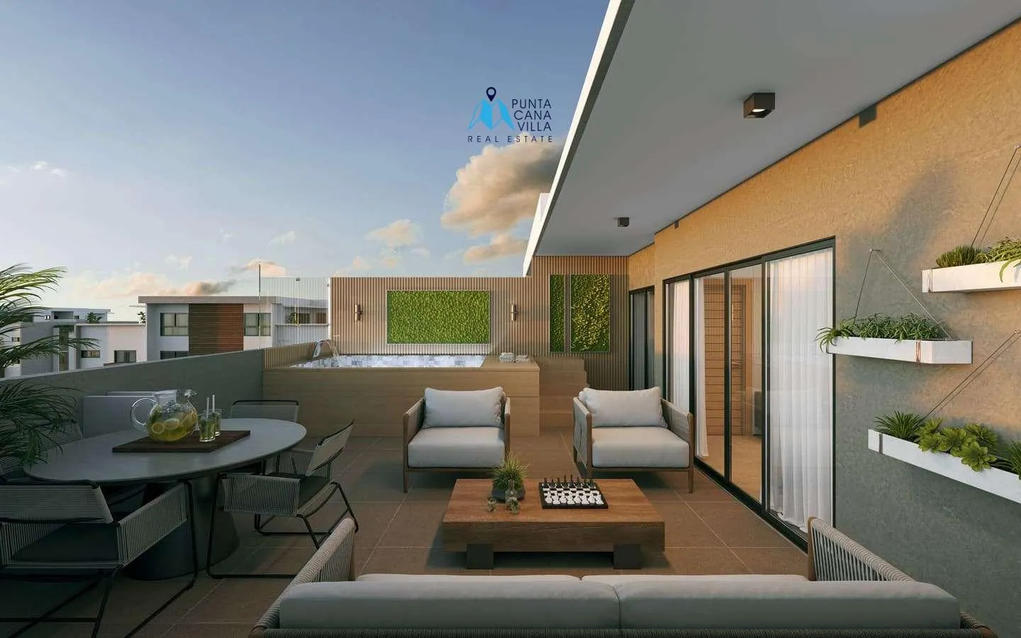 Pion Residences Two Bedroom Penthouse For Sale In Veron Punta Cana ()