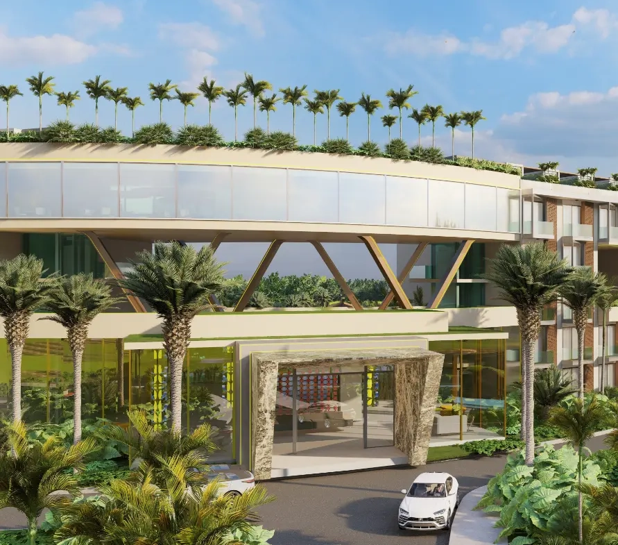 🏙️ Palace Suites : Appartement entièrement meublé d’une chambre à coucher à vendre dans le centre-ville de Punta Cana