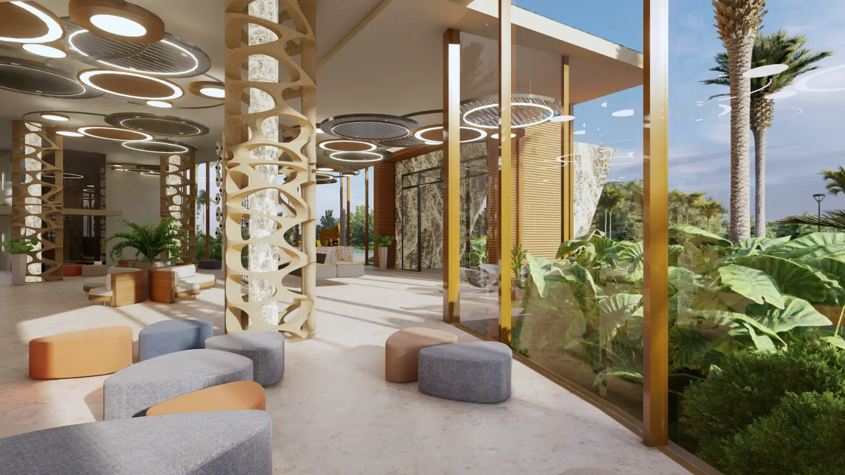 🏙️ Palace Suites : Appartement entièrement meublé d’une chambre à coucher à vendre dans le centre-ville de Punta Cana