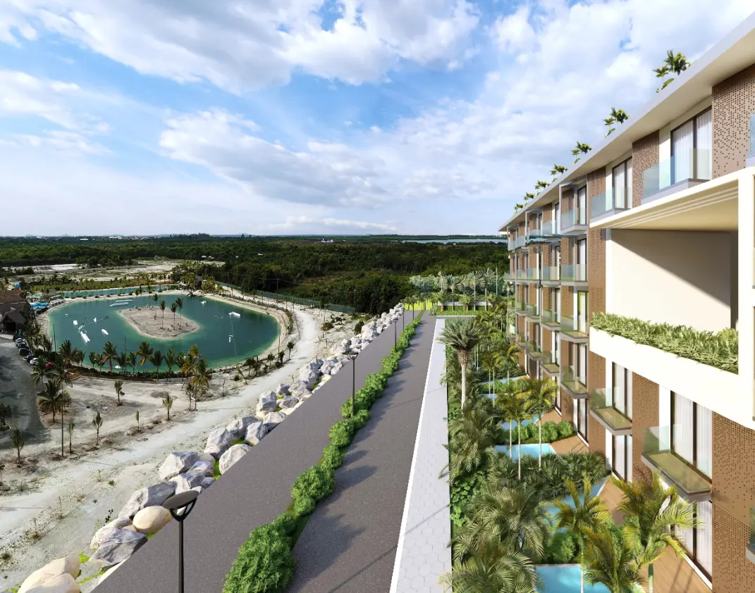 🏙️ Palace Suites : Appartement entièrement meublé d’une chambre à coucher à vendre dans le centre-ville de Punta Cana