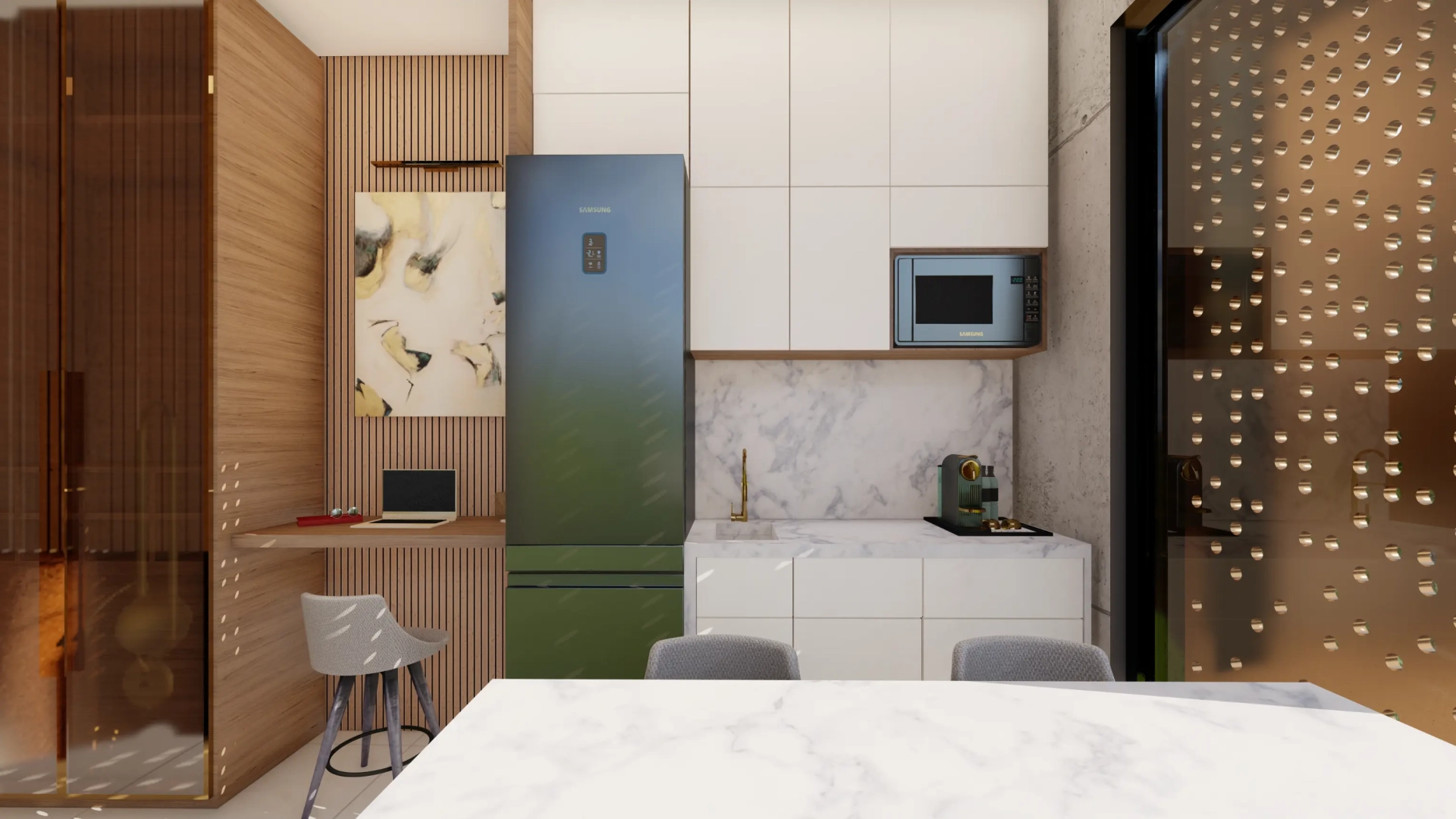 🏙️ Palace Suites : Appartement entièrement meublé d’une chambre à coucher à vendre dans le centre-ville de Punta Cana
