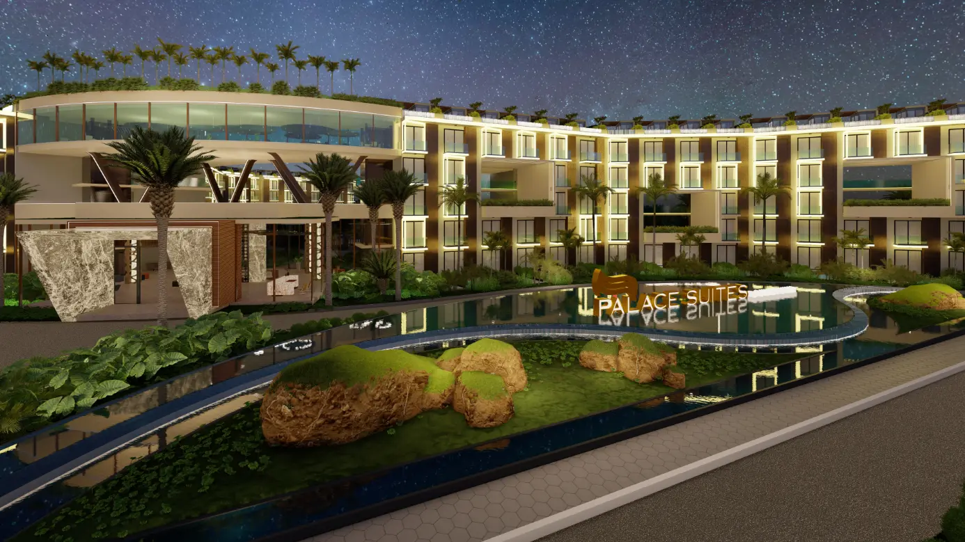 🏙️ Palace Suites : Appartement entièrement meublé d’une chambre à coucher à vendre dans le centre-ville de Punta Cana