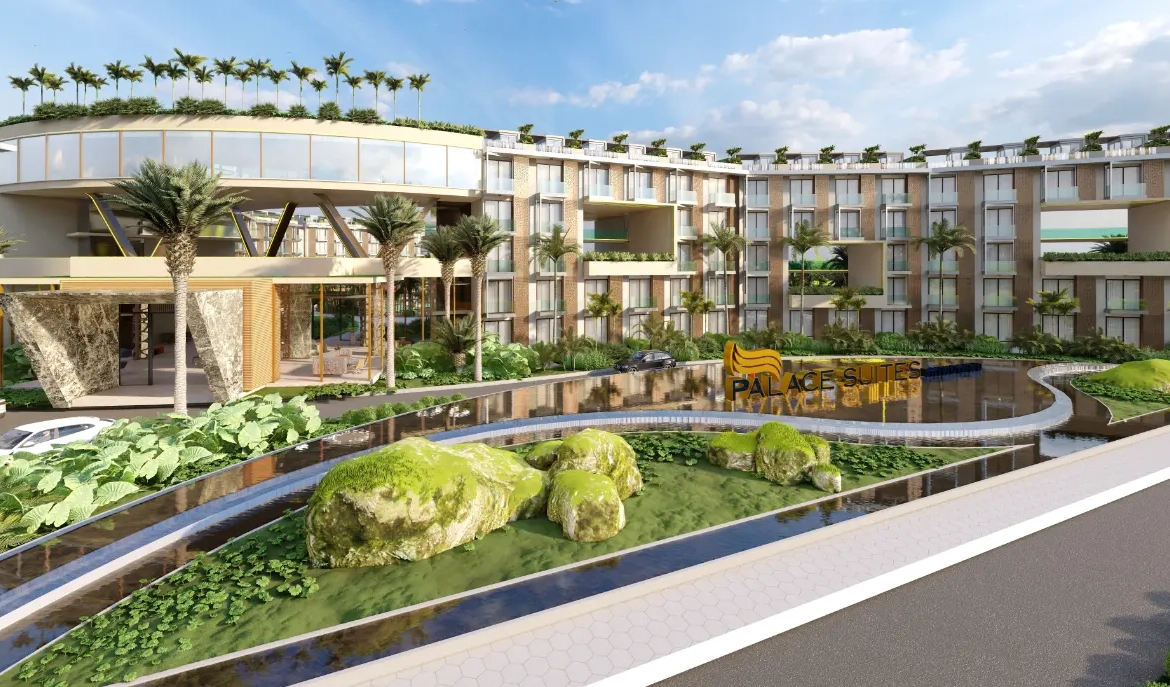 🏙️ Palace Suites : Appartement entièrement meublé d’une chambre à coucher à vendre dans le centre-ville de Punta Cana