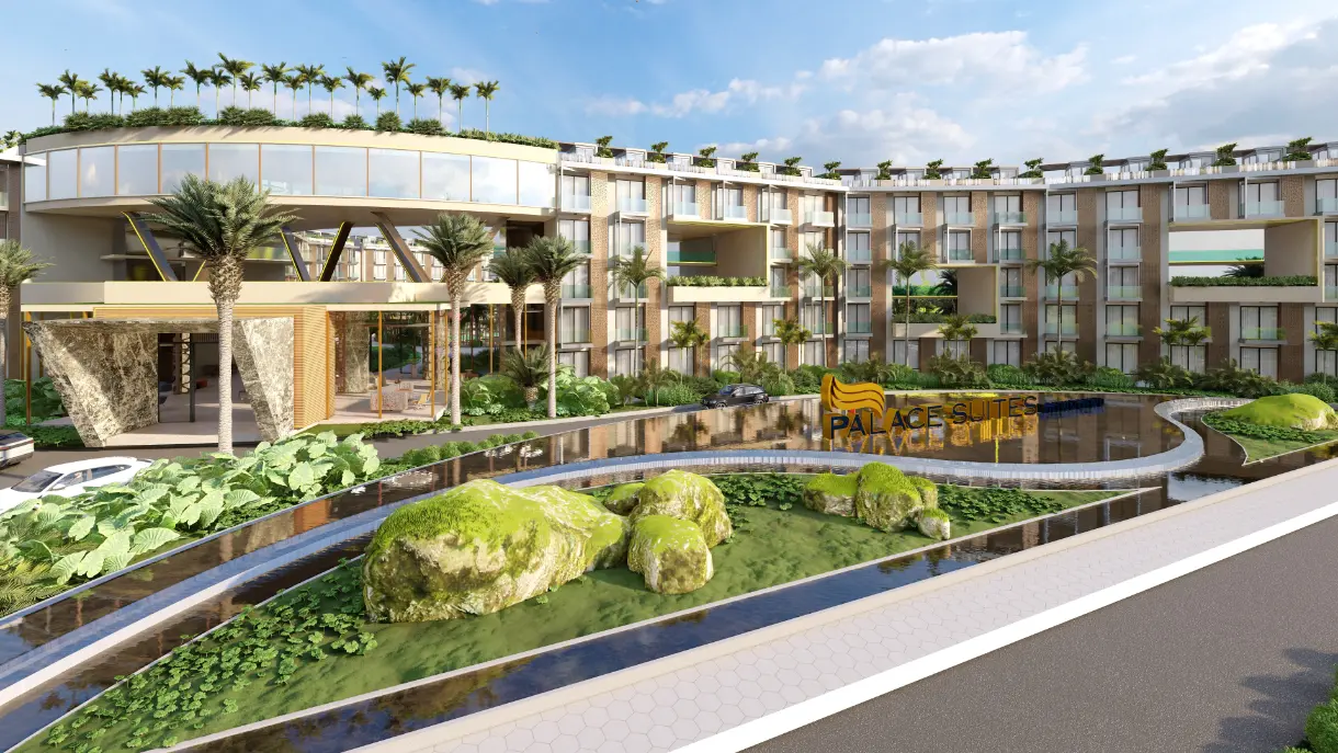 🏙️ Palace Suites : Appartement entièrement meublé d’une chambre à coucher à vendre dans le centre-ville de Punta Cana