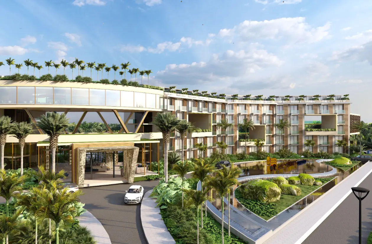 🏙️ Palace Suites : Appartement entièrement meublé d’une chambre à coucher à vendre dans le centre-ville de Punta Cana