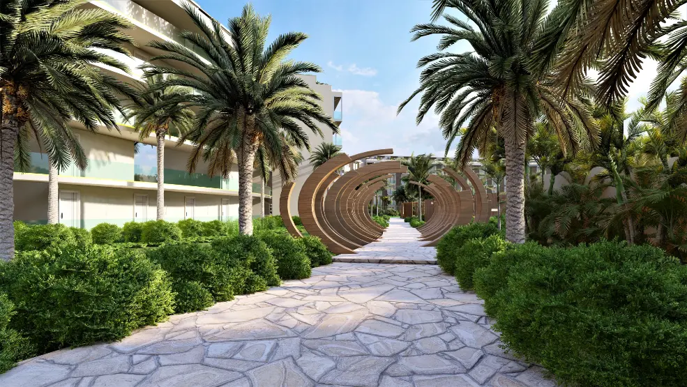 🏙️ Palace Suites : Appartement entièrement meublé d’une chambre à coucher à vendre dans le centre-ville de Punta Cana