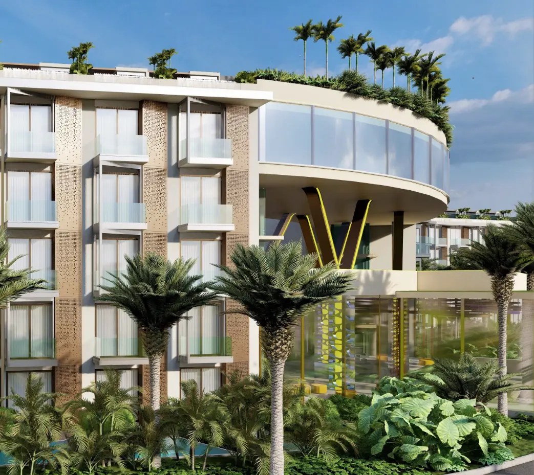 Palace Suites: One Bedroom Penthouse for Sale in Downtown Punta Cana with Terrace
