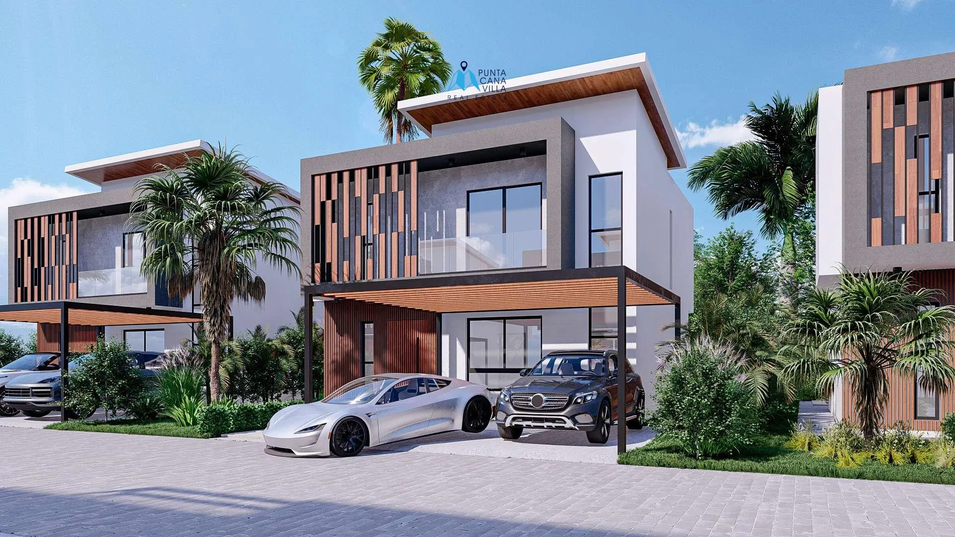 Sunlax, Three Bedroom Individual Villa for Sale at Vista Cana, Punta Cana with Balcony