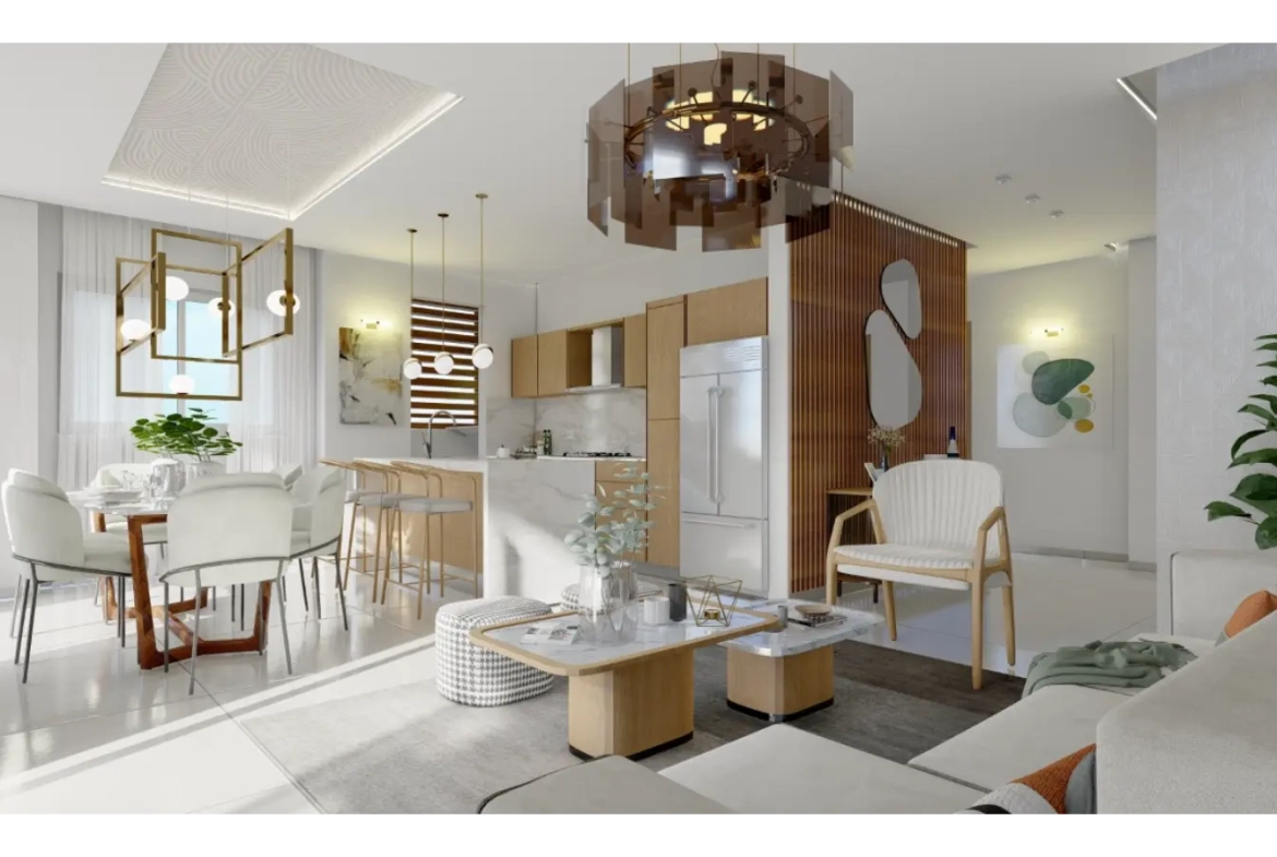 ID , Ocean View Three Bedroom Apartment for Sale at Terrazas de Ramses, Santo Domingo ()