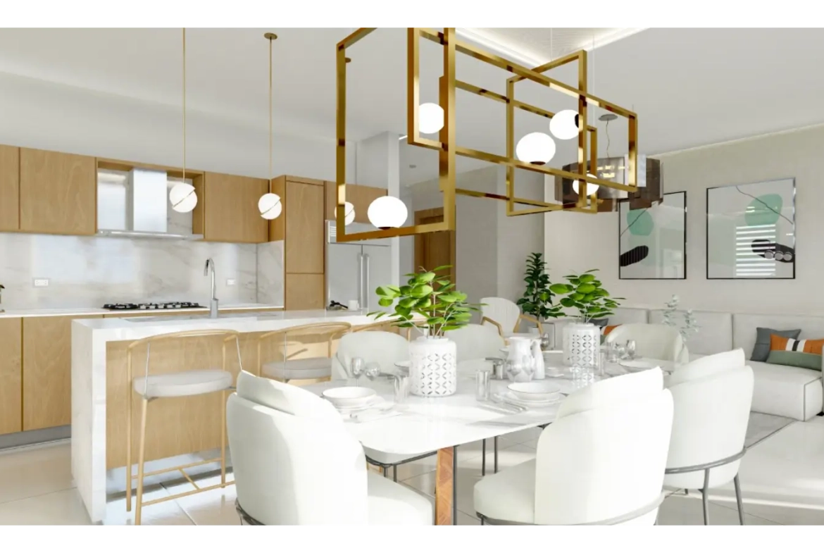 ID , Ocean View Three Bedroom Apartment for Sale at Terrazas de Ramses, Santo Domingo ()