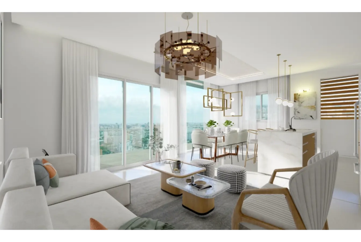 ID , Ocean View Three Bedroom Apartment for Sale at Terrazas de Ramses, Santo Domingo ()