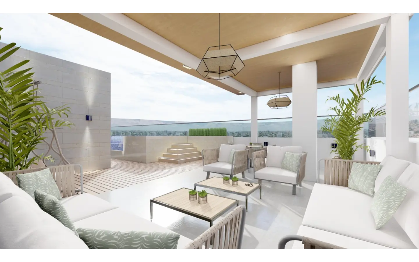 Ocean-View Three-Bedroom Apartment for Sale at Terrazas de Ramses, Santo Domingo