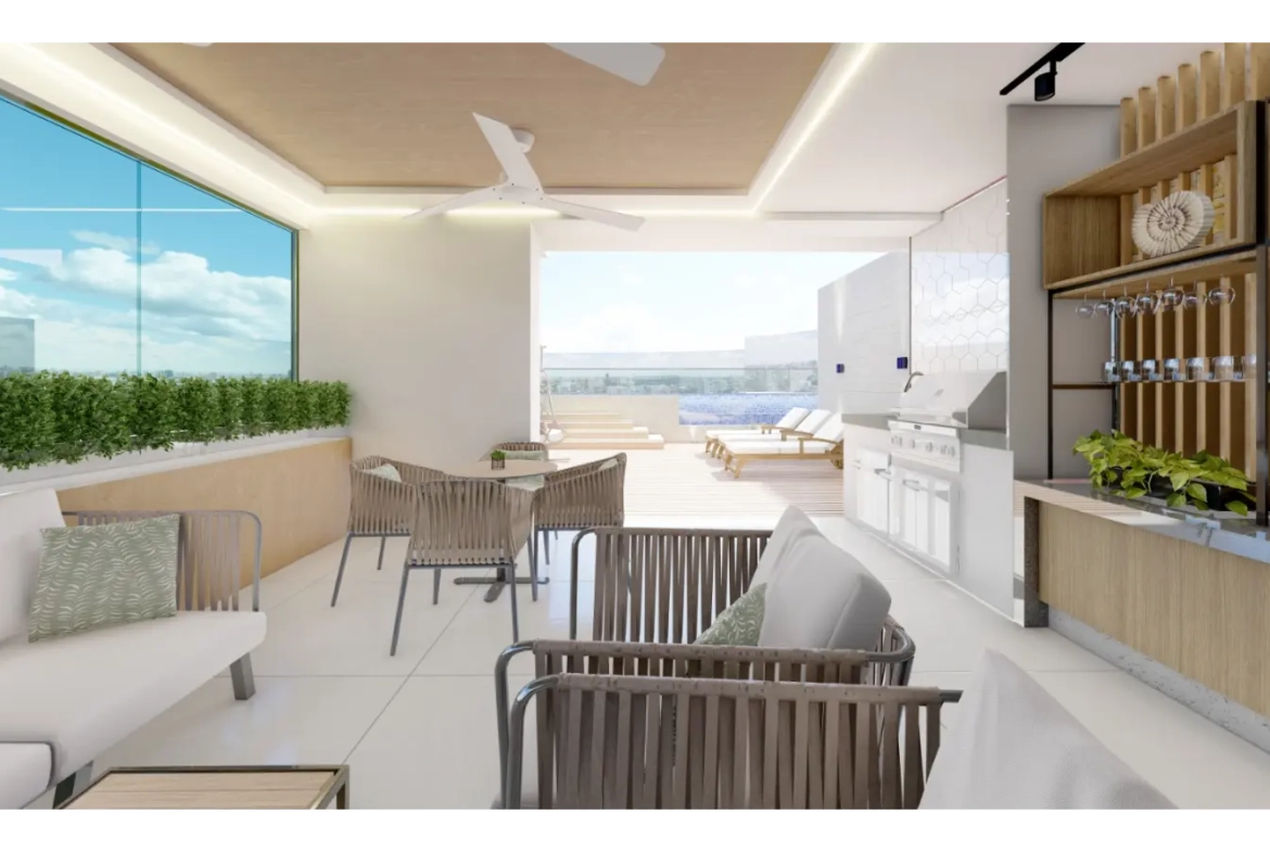 ID , Terrazas de Ramses, Two Bedroom Apartment for Sale in Santo Domingo with Ocean Views ()