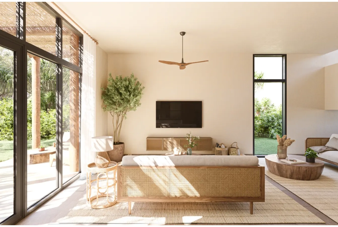 ID , Aldea Park, Four Bedroom Individual Villa for Sale at Downtown Punta Cana with Balcony ()