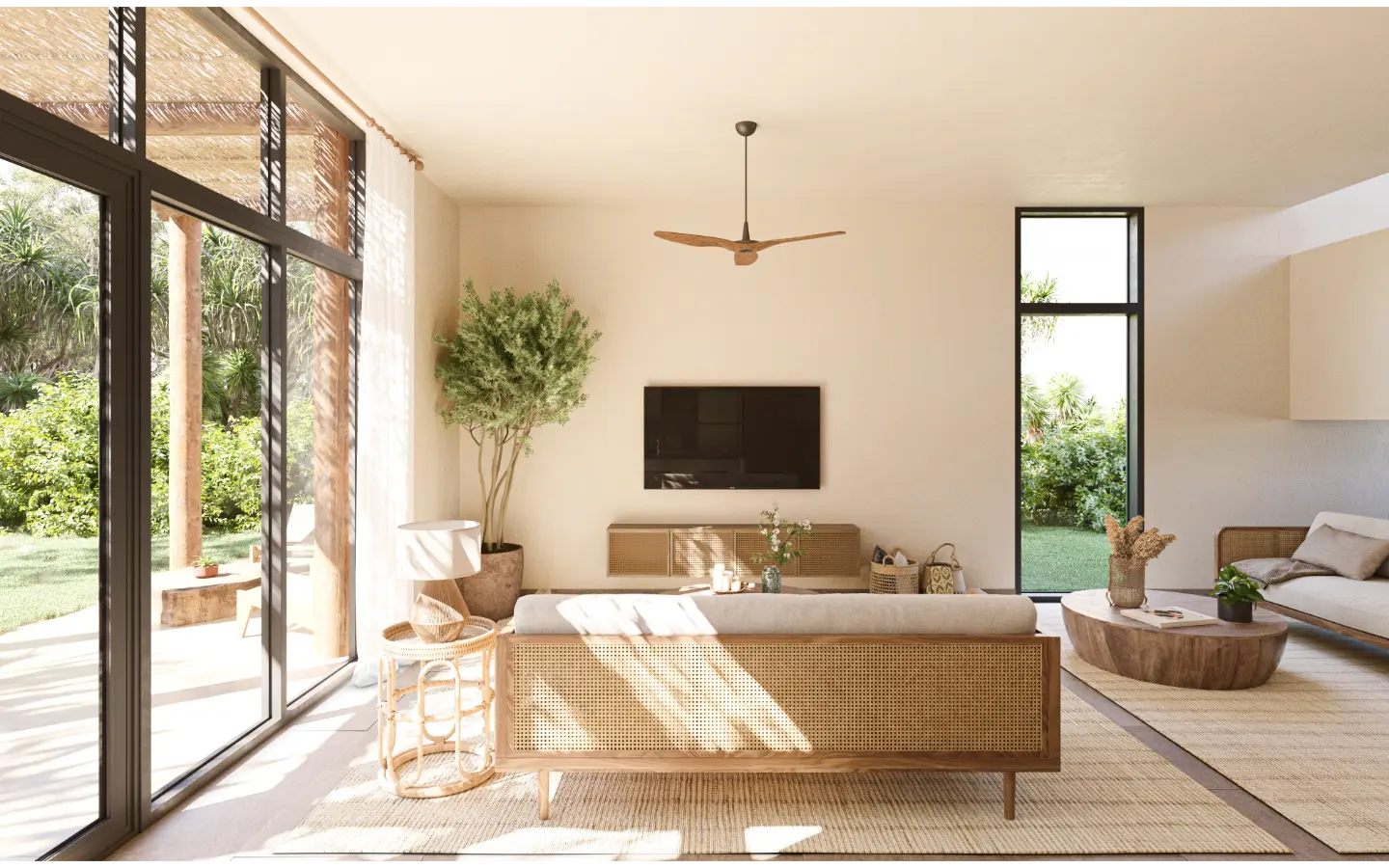 ID , Aldea Park, Four Bedroom Individual Villa for Sale at Downtown Punta Cana with Balcony ()