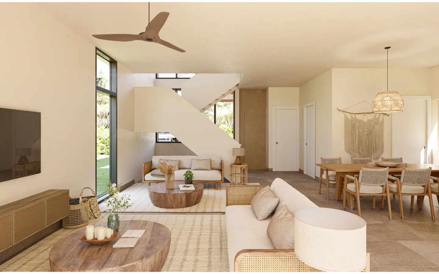 ID , Aldea Park, Four Bedroom Individual Villa for Sale at Downtown Punta Cana with Balcony ()