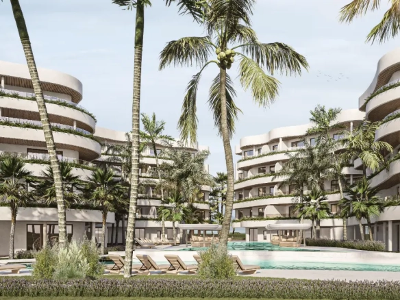 Sun Garden : Appartement élégant de deux chambres à coucher à vendre à Sun Garden, Coral Golf Resort – Punta Cana