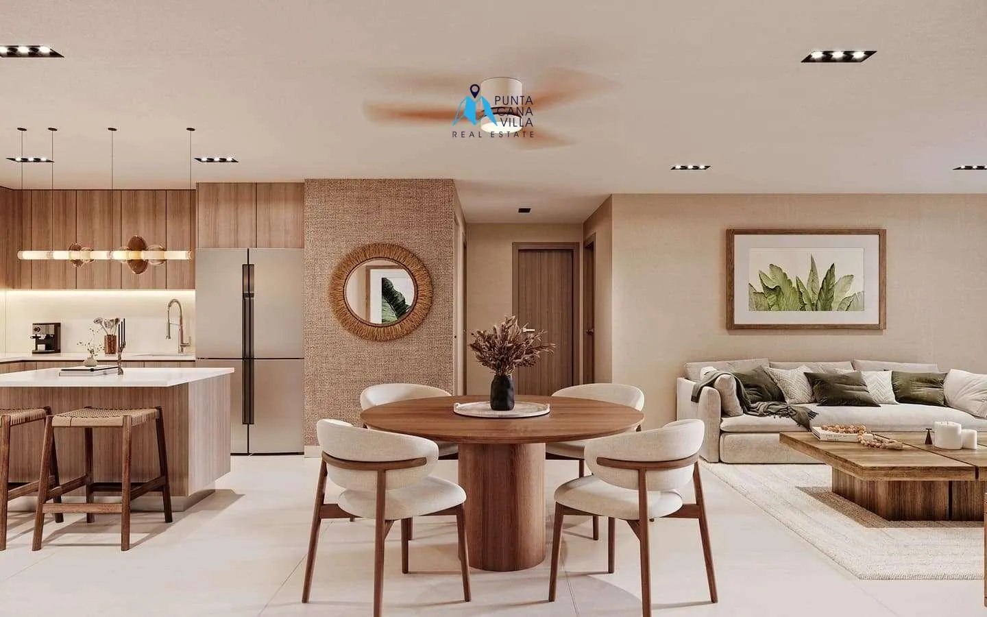 Andara Three Bedroom Townhouse For Sale In Cap Cana ()