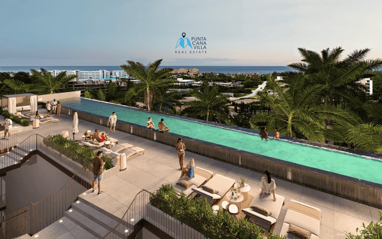 Andara at Cap Cana: Three Bedroom Penthouse For Sale With Family Room