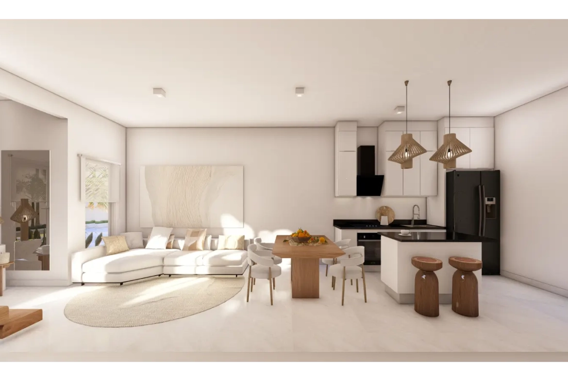 ID , Golden Breeze Three Bedroom Townhouse for Sale in Punta Cana ()