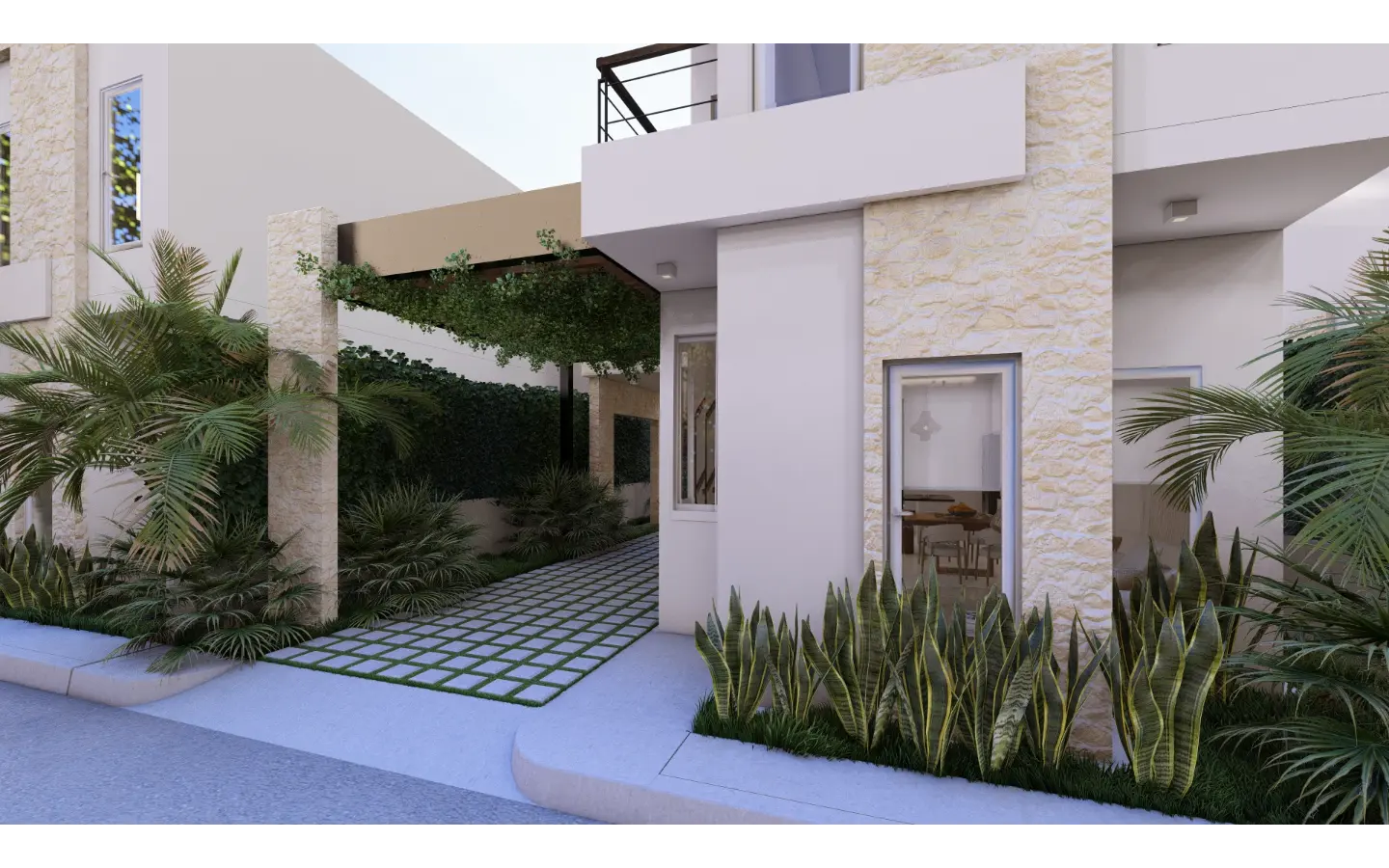 ID , Golden Breeze Three Bedroom Townhouse for Sale in Punta Cana ()