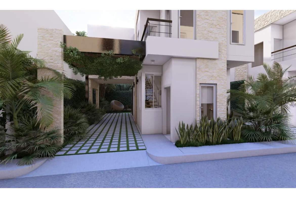 ID , Golden Breeze Townhouse Elegant Three Bedroom Home for Sale in Punta Cana ()