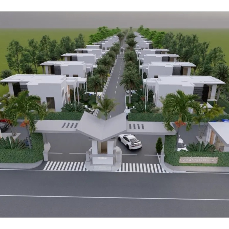 ID , Las Palmeras Resipal Two Bedroom Villa for Sale in Punta Cana, Dominican Republic ()