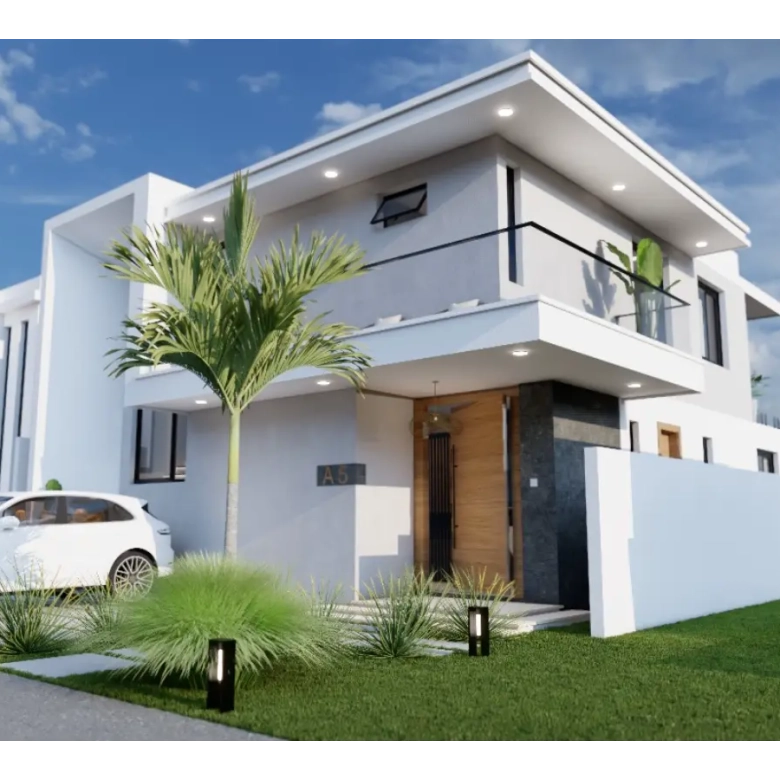 ID , Elegant Three Bedroom Villa for Sale in Las Palmeras Resipal II, Punta Cana, Dominican Republic ()