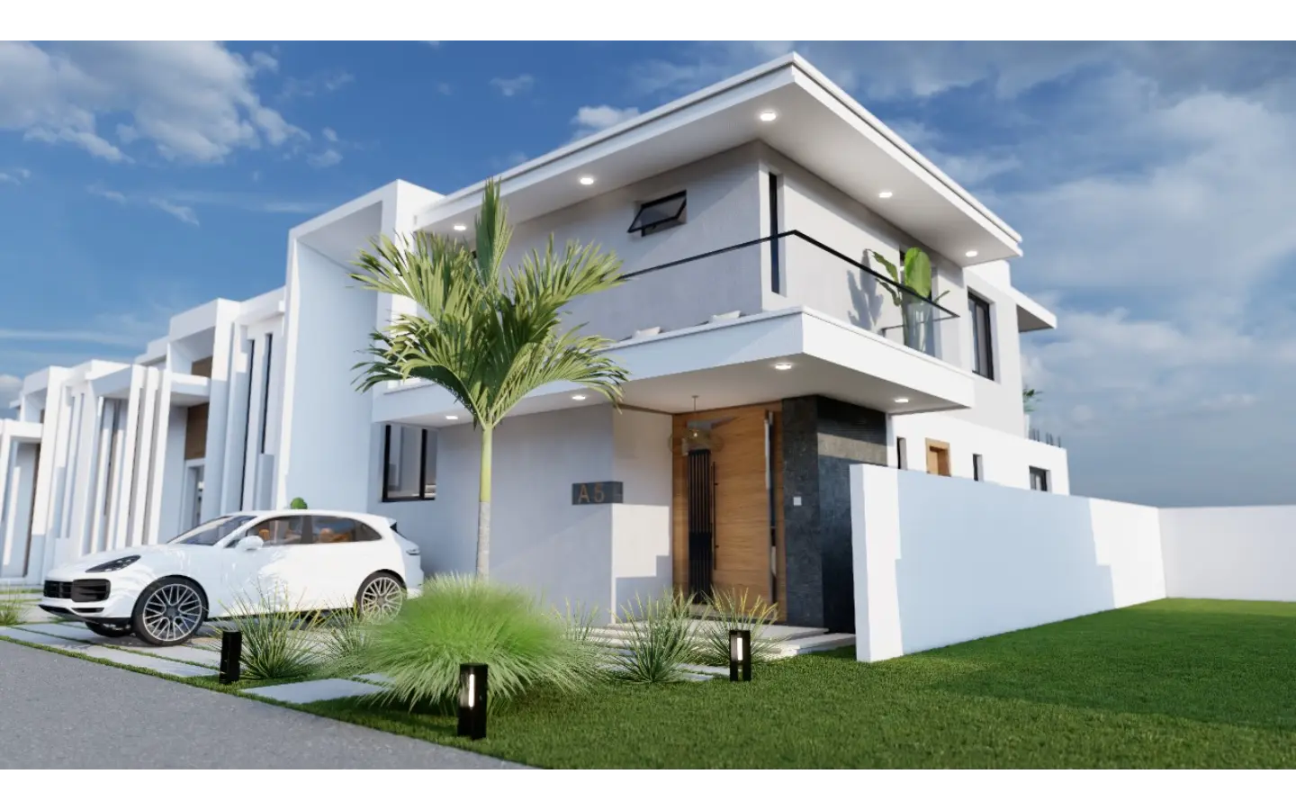 Elegant Three-Bedroom Villa for Sale in Las Palmeras Resipal II, Punta Cana, Dominican Republic