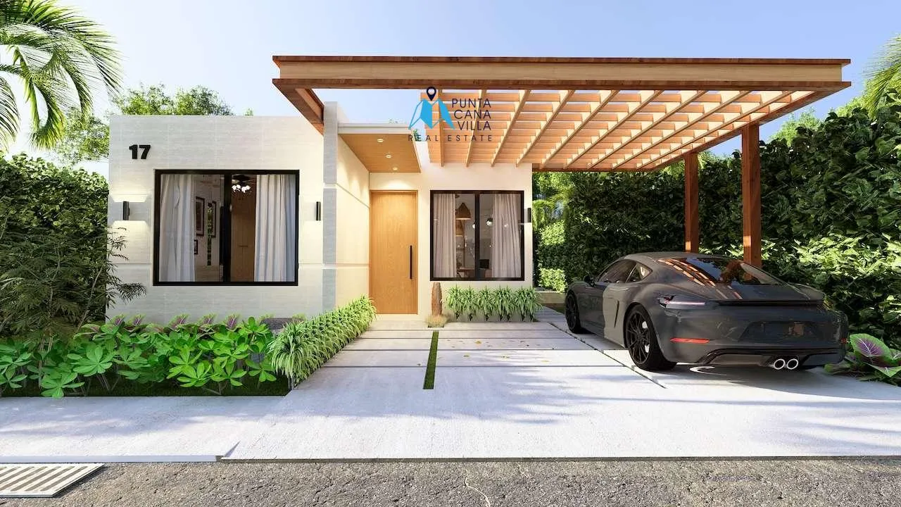 Villa Sole Mio: Affordable 2-Bedroom Villa for Sale in Macao Beach, Punta Cana