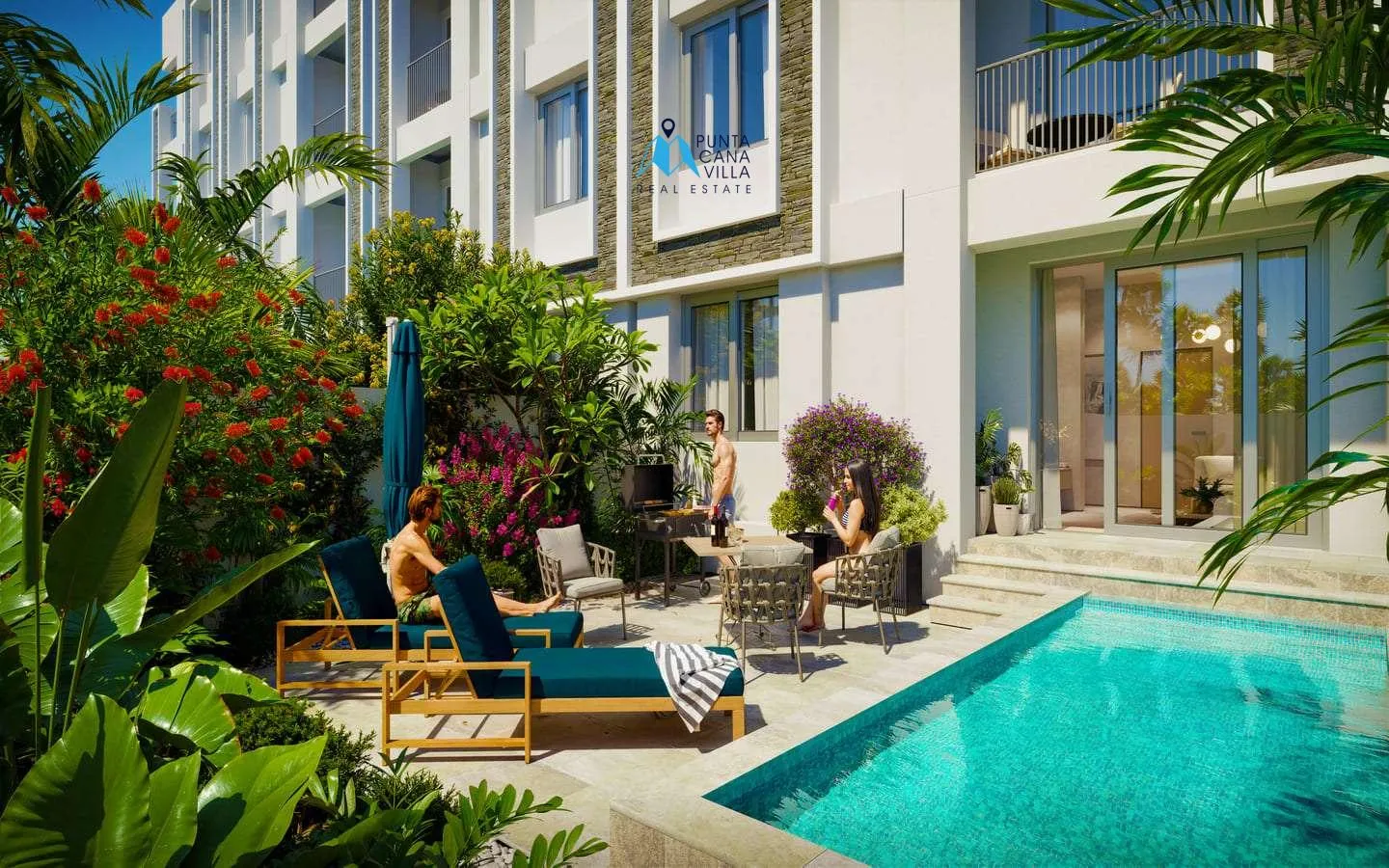Eden Garden: One Bedroom Condo For Sale In Bavaro, Punta Cana